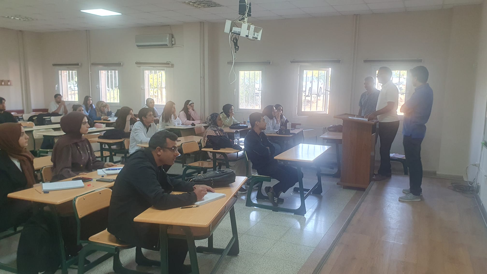 Yeni Dönemin Başlangıcında Bölümümüz 1.Sınıf Öğrencileri için Oryantasyon Toplantısı Yapıldı